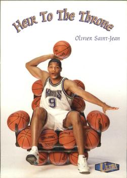 1997-98 Ultra - Heir to the Throne #12 HT Olivier Saint-Jean Front