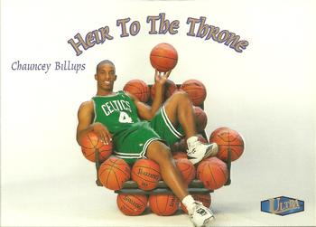 1997-98 Ultra - Heir to the Throne #3 HT Chauncey Billups Front