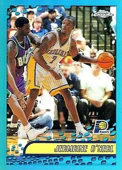 2001-02 Topps Chrome - Refractors #18 Jermaine O'Neal Front