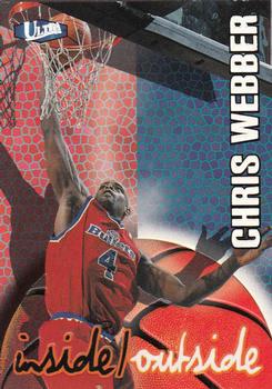1997-98 Ultra - Inside/Outside #9 I/O Chris Webber Front