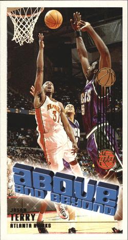 2001-02 Topps High Topps - Above and Beyond #AB3 Jason Terry Front