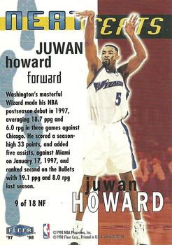 1997-98 Ultra - Neat Feats #9 NF Juwan Howard Back