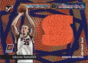 2001-02 Topps Pristine - Sweat and Tears #PS-IT Iakovos Tsakalidis Front