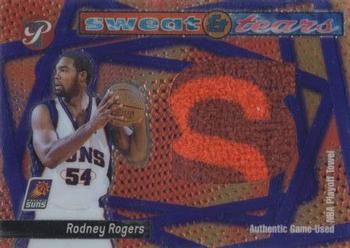 2001-02 Topps Pristine - Sweat and Tears #PS-RR Rodney Rogers Front