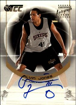 2001-02 Topps TCC - Autographs #CCA-AJO Alvin Jones Front