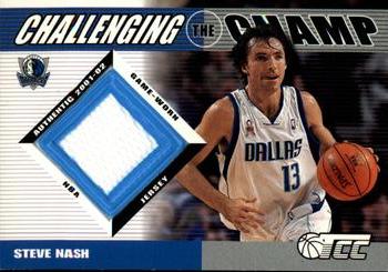 2001-02 Topps TCC - Challenging the Champ #CC-SN Steve Nash Front