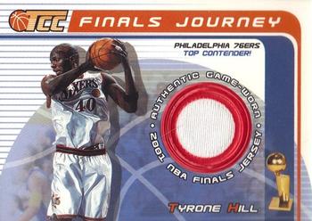 2001-02 Topps TCC - Finals Journey #FJ-TH Tyrone Hill Front