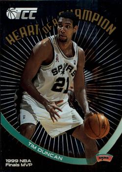 2001-02 Topps TCC - Heart of a Champion #HC1 Tim Duncan Front