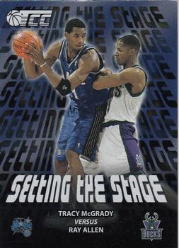 2001-02 Topps TCC - Setting the Stage #SS1 Tracy McGrady / Ray Allen Front