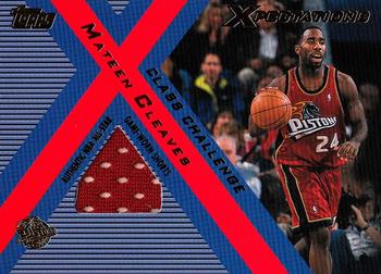2001-02 Topps Xpectations - Class Challenge #CC-MC Mateen Cleaves Front