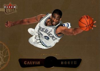 2001-02 Ultra - Gold Medallion #105 Calvin Booth Front