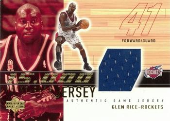2001-02 Upper Deck - 15000 Point Club Jerseys #GR-15K Glen Rice Front