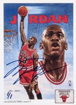 2001-02 Upper Deck - Autographed Buybacks #75 Michael Jordan Front