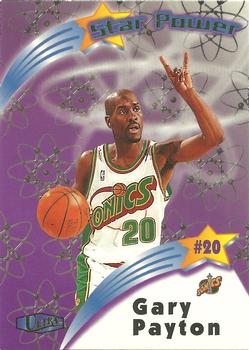1997-98 Ultra - Star Power #12 SP Gary Payton Front