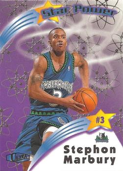 1997-98 Ultra - Star Power #5 SP Stephon Marbury Front