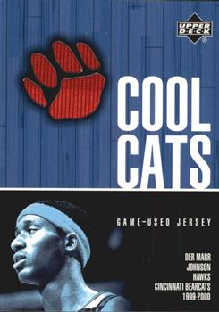 2001-02 Upper Deck - Cool Cats Jerseys #DJ-C DerMarr Johnson Front