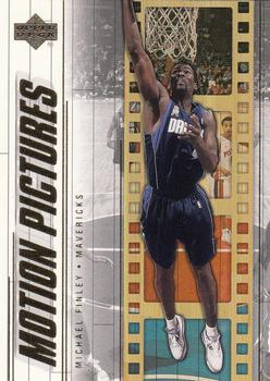 2001-02 Upper Deck - Motion Pictures #MP8 Michael Finley Front