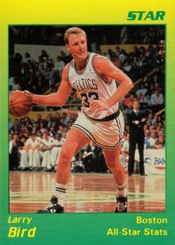 Larry Bird 1991-92 Star Ad Cards Boston Celtics Basketball Card