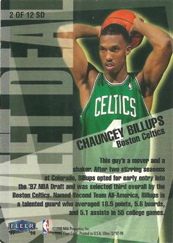 1997-98 Ultra - Sweet Deal #2 SD Chauncey Billups Back