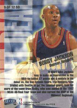 1997-98 Ultra - Sweet Deal #9 SD Bobby Jackson Back