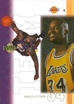 2001-02 Upper Deck - Upper Decade Team #UD5 Shaquille O'Neal Front