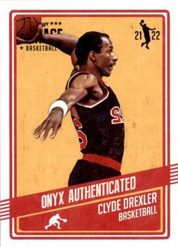 2021-22 Onyx Vintage #VBCD Clyde Drexler Front