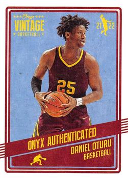 2021-22 Onyx Vintage #VBDO Daniel Oturu Front