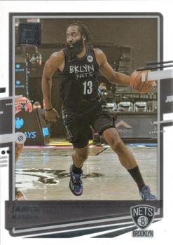 2020-21 Clearly Donruss #8 James Harden Front