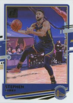 2020-21 Clearly Donruss #19 Stephen Curry Front