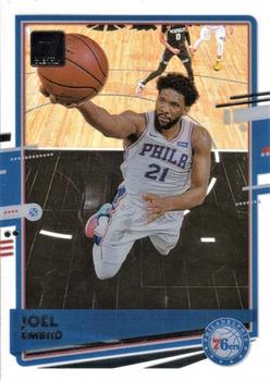 2020-21 Clearly Donruss #26 Joel Embiid Front