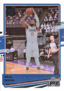 2020-21 Clearly Donruss #50 Paul George Front