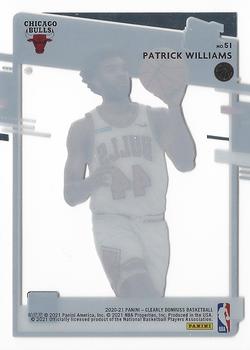2020-21 Clearly Donruss #51 Patrick Williams Back