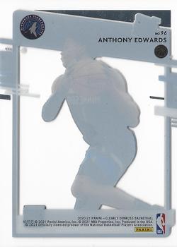 2020-21 Clearly Donruss #96 Anthony Edwards Back