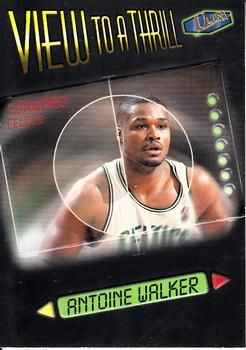 1997-98 Ultra - View to a Thrill #13 VT Antoine Walker Front