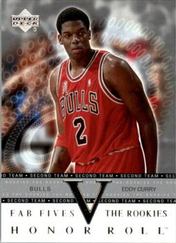 2001-02 Upper Deck Honor Roll - Fab Fives The Rookies #F5-R8 Eddy Curry Front