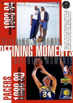 1997-98 Upper Deck #341 Indiana Pacers Back