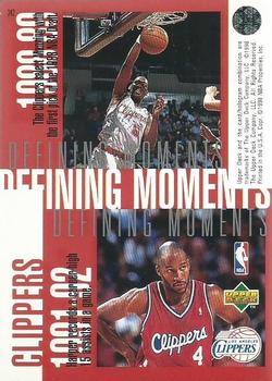 1997-98 Upper Deck #342 Los Angeles Clippers Back