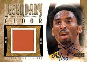 2000-01 Upper Deck Legends - Legendary Floor Autographed #KB-AF Kobe Bryant Front
