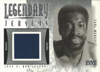 2000-01 Upper Deck Legends - Legendary Jerseys #EM-J Earl Monroe Front