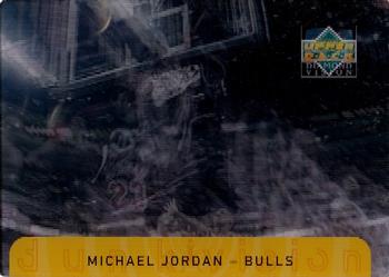 1997-98 Upper Deck Diamond Vision - Dunk Vision #D1 Michael Jordan Front