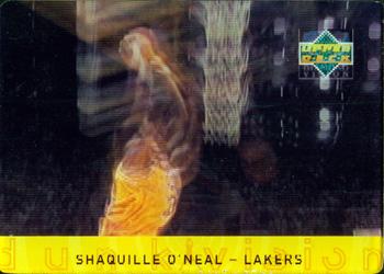 1997-98 Upper Deck Diamond Vision - Dunk Vision #D3 Shaquille O'Neal Front