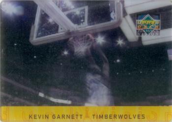 1997-98 Upper Deck Diamond Vision - Dunk Vision #D5 Kevin Garnett Front