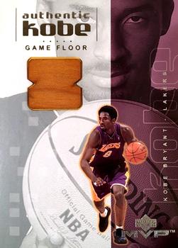 2001-02 Upper Deck MVP - Authentic Kobe #KBF4 Kobe Bryant Front