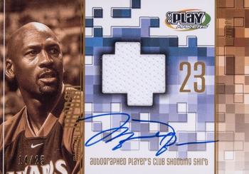 2001-02 UD PlayMakers Limited - Player's Club Shooting Shirt Autographs #MJ-AS Michael Jordan Front