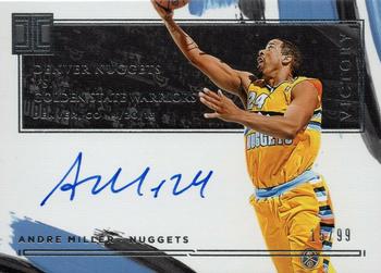 2020-21 Panini Impeccable - Impeccable Victory Signatures #IV-AMI Andre Miller Front
