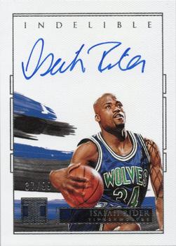 2020-21 Panini Impeccable - Indelible Ink #II-IRI Isaiah Rider Front