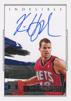 2020-21 Panini Impeccable - Indelible Ink #II-KRI Kris Humphries Front