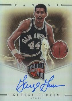 2020-21 Panini Impeccable - Spectra Hall of Fame Signatures #SH-GGE George Gervin Front