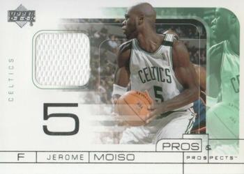 2001-02 Upper Deck Pros & Prospects - Game Jerseys #JM Jerome Moiso Front