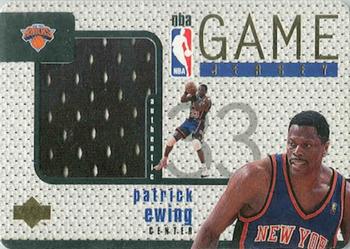 1997-98 Upper Deck - Game Jerseys #GJ20 Patrick Ewing Front